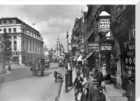 View of St. Clement Danes 20th century