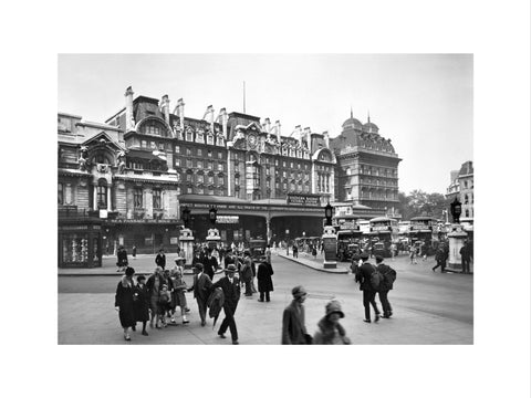 Forecourt of Victoria Station 20th century