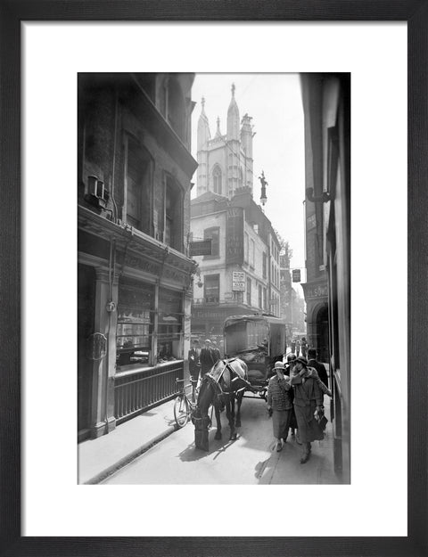 Bow Lane Looking South 20th century