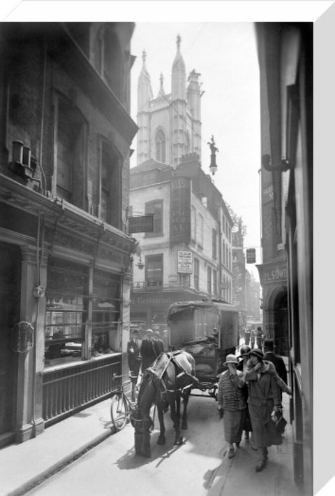 Bow Lane Looking South 20th century