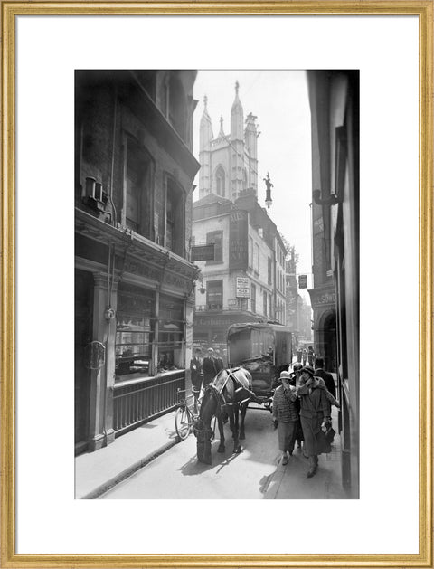 Bow Lane Looking South 20th century