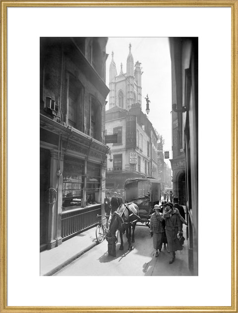 Bow Lane Looking South 20th century