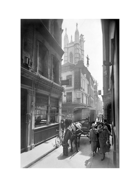 Bow Lane Looking South 20th century