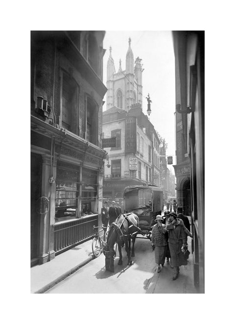 Bow Lane Looking South 20th century