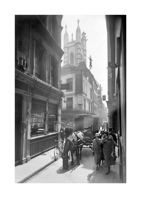 Bow Lane Looking South 20th century