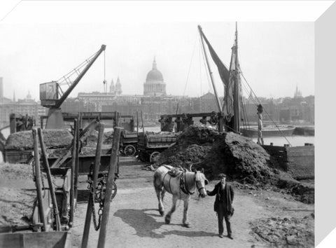 Greenmoor Wharf rubbish depot Bankside 20th century