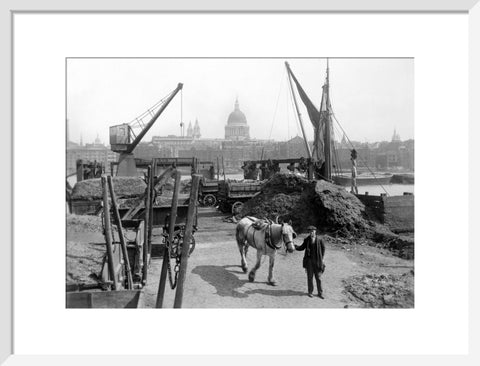 Greenmoor Wharf rubbish depot Bankside 20th century