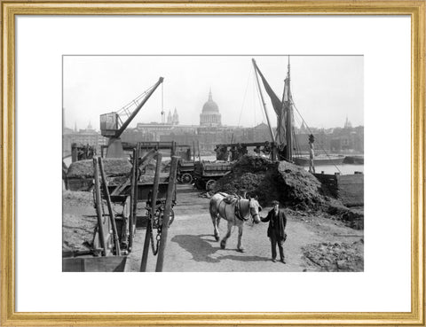 Greenmoor Wharf rubbish depot Bankside 20th century