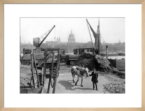 Greenmoor Wharf rubbish depot Bankside 20th century