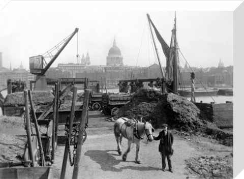 Greenmoor Wharf rubbish depot Bankside 20th century