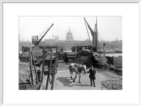 Greenmoor Wharf rubbish depot Bankside 20th century