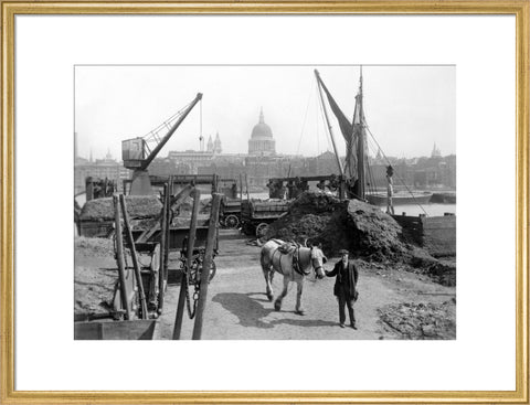 Greenmoor Wharf rubbish depot Bankside 20th century