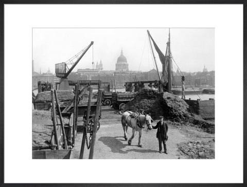 Greenmoor Wharf rubbish depot Bankside 20th century
