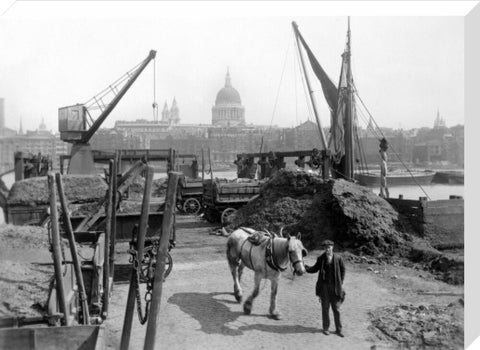 Greenmoor Wharf rubbish depot Bankside 20th century