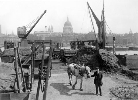 Greenmoor Wharf rubbish depot Bankside 20th century