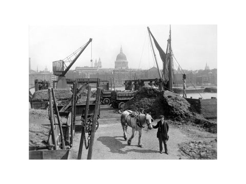 Greenmoor Wharf rubbish depot Bankside 20th century