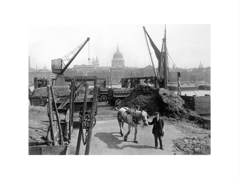 Greenmoor Wharf rubbish depot Bankside 20th century