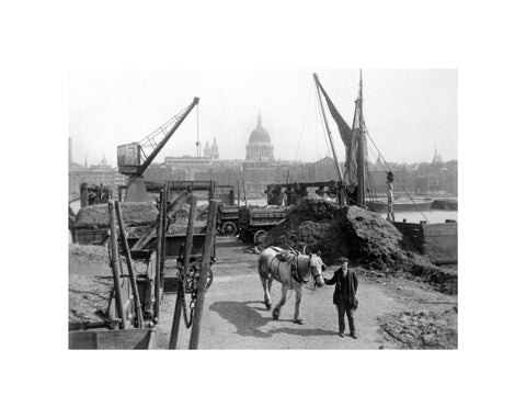 Greenmoor Wharf rubbish depot Bankside 20th century