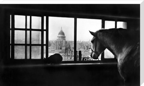 Multi-storey horse stables near Southwark Bridge 20th century