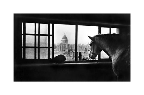 Multi-storey horse stables near Southwark Bridge 20th century