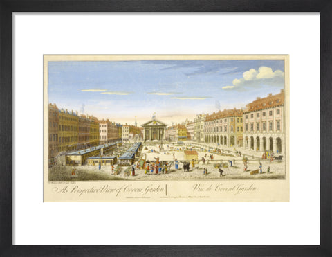 A Perspective View of Covent Garden 18th century