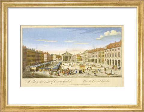 A Perspective View of Covent Garden 18th century