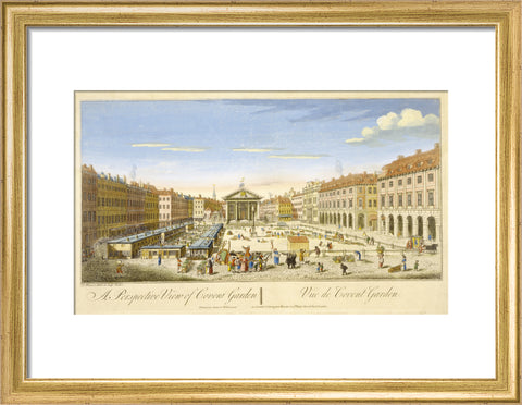 A Perspective View of Covent Garden 18th century