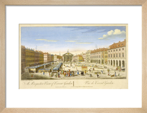 A Perspective View of Covent Garden 18th century