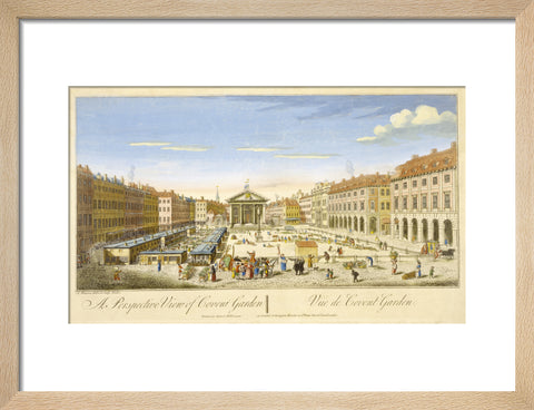 A Perspective View of Covent Garden 18th century