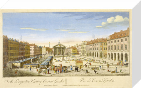 A Perspective View of Covent Garden 18th century