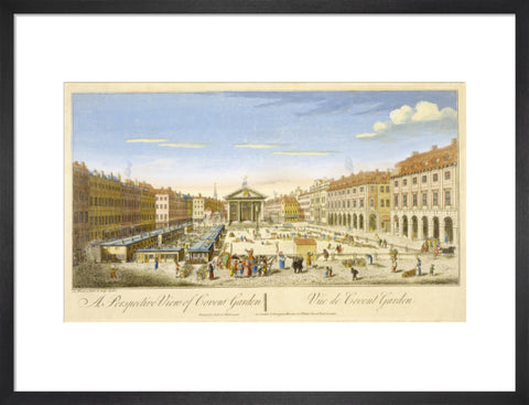 A Perspective View of Covent Garden 18th century