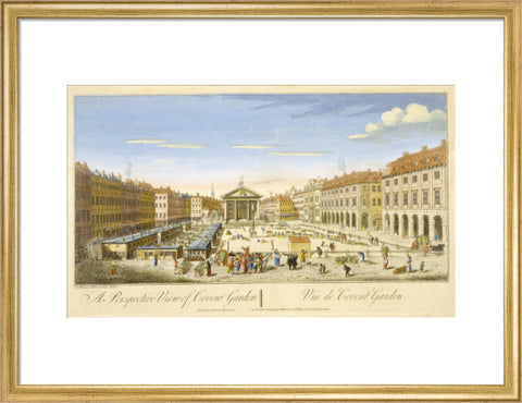 A Perspective View of Covent Garden 18th century