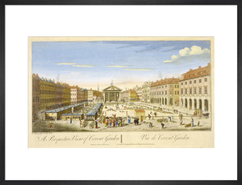 A Perspective View of Covent Garden 18th century