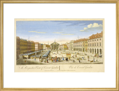 A Perspective View of Covent Garden 18th century