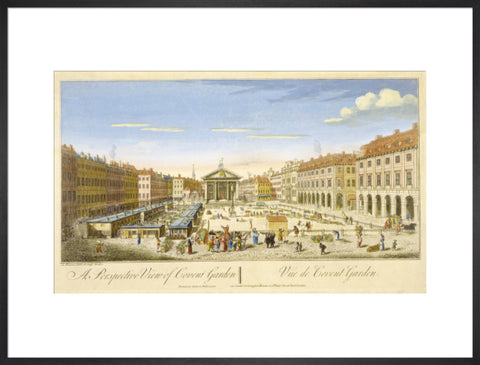 A Perspective View of Covent Garden 18th century