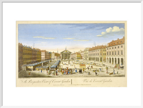 A Perspective View of Covent Garden 18th century