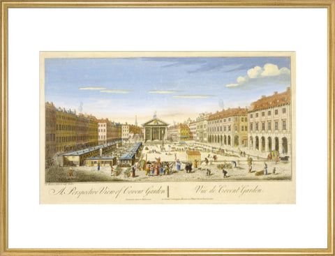 A Perspective View of Covent Garden 18th century