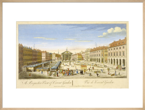 A Perspective View of Covent Garden 18th century