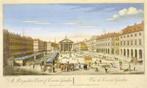 A Perspective View of Covent Garden 18th century