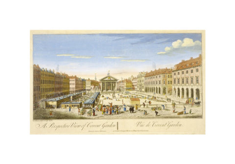 A Perspective View of Covent Garden 18th century