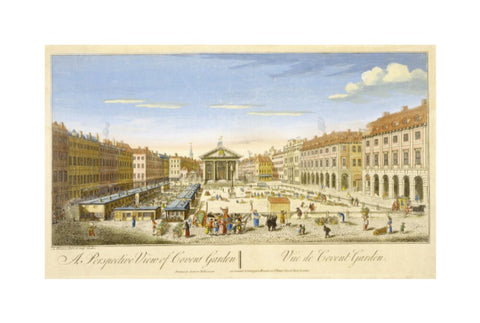 A Perspective View of Covent Garden 18th century