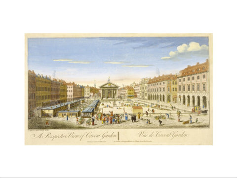 A Perspective View of Covent Garden 18th century