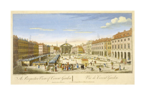 A Perspective View of Covent Garden 18th century