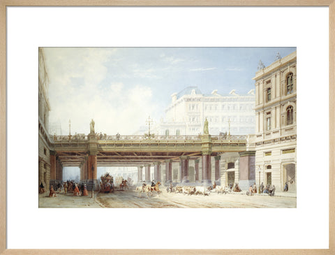 Holborn Viaduct from Farringdon Street 19th century