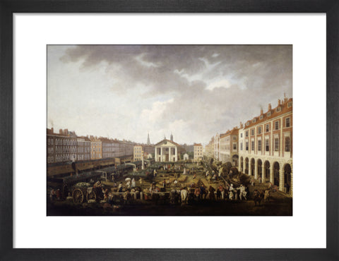 Covent Garden Piazza and Market 18th century