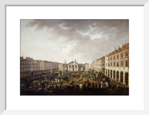 Covent Garden Piazza and Market 18th century