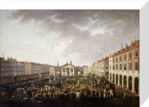 Covent Garden Piazza and Market 18th century