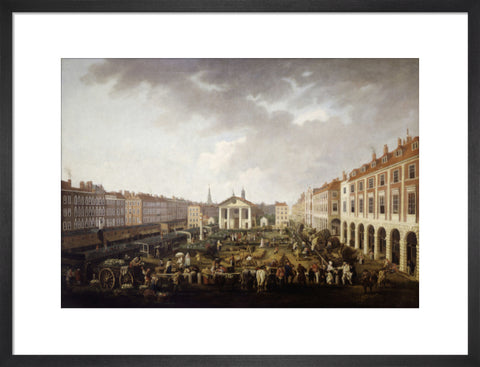 Covent Garden Piazza and Market 18th century