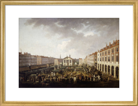 Covent Garden Piazza and Market 18th century