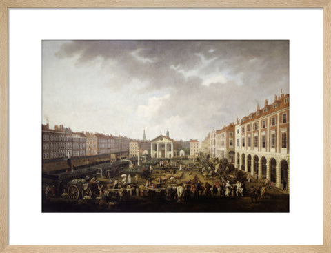 Covent Garden Piazza and Market 18th century